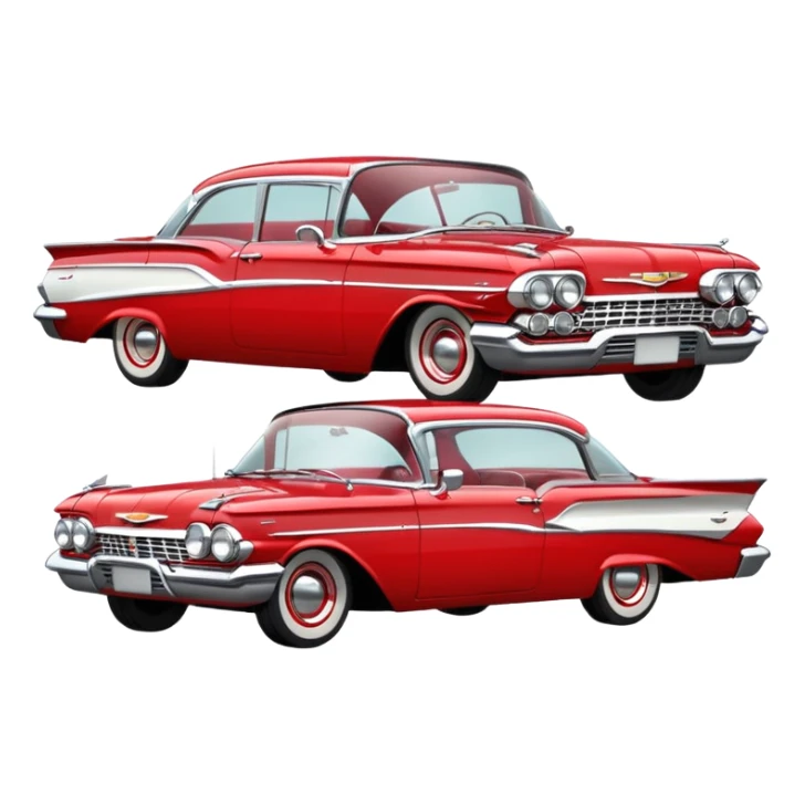 chevrolet impala 1959 sticker