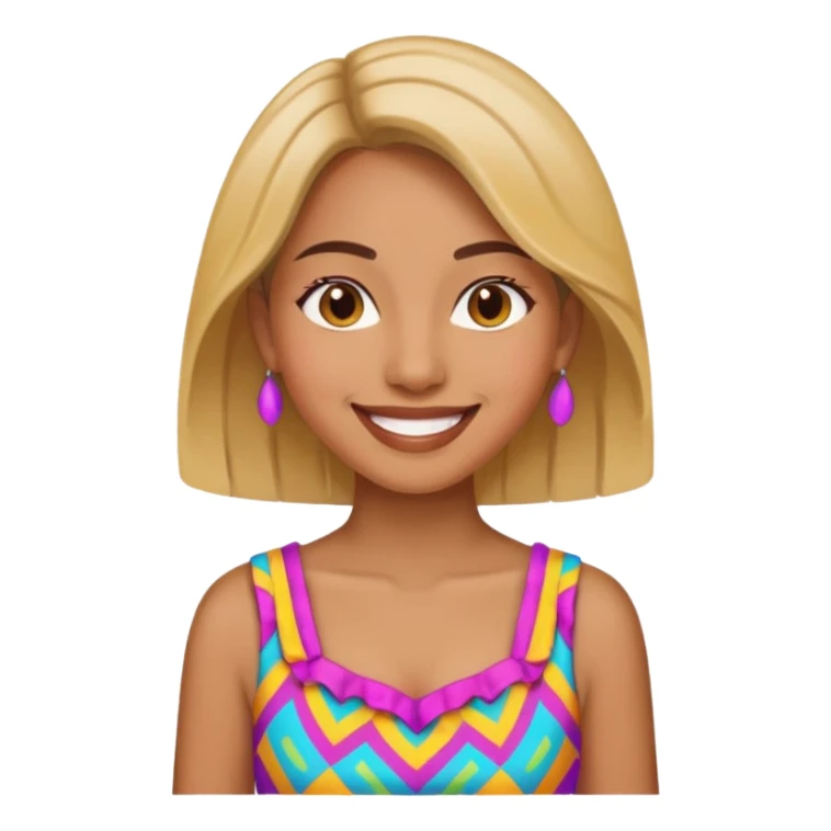 just carnival costume,colorfull dress sticker