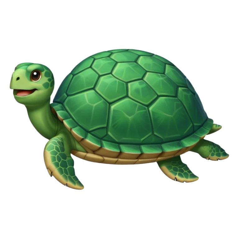 Haz una tortuga, que esté haciendo voluntariado, sticker