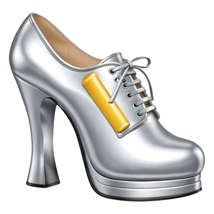 Moschino spam can shoe sculpture  sticker