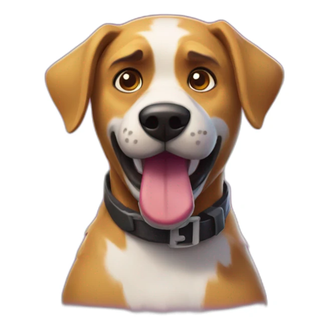 Fortnite shady doggo emoji sticker