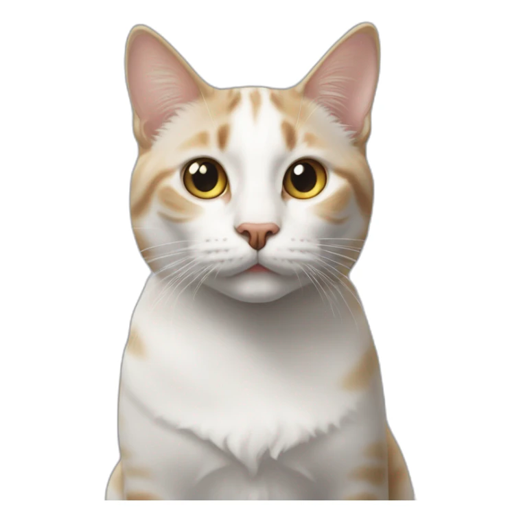 Cat sur le dos d’un chien sticker