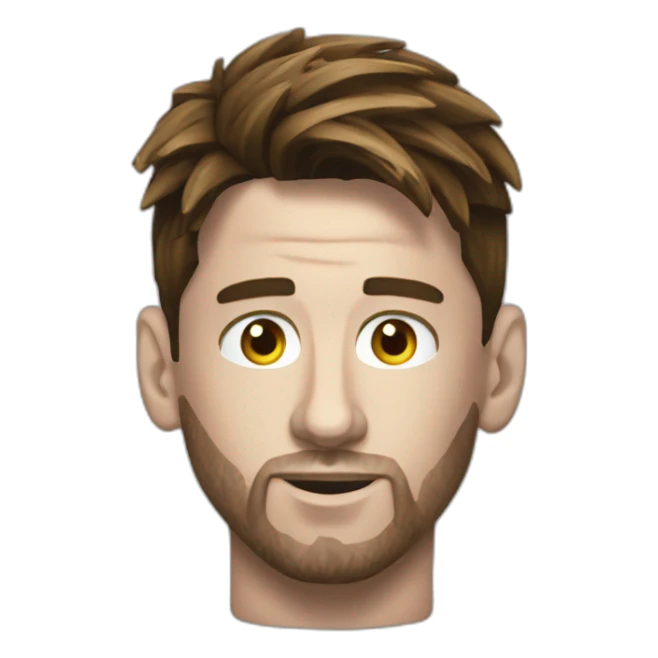 Messi et son 8emem ballon dor sticker