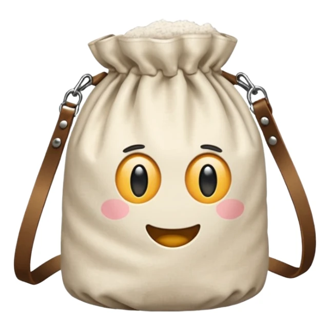 Sac de Farine étiqueté farine sticker