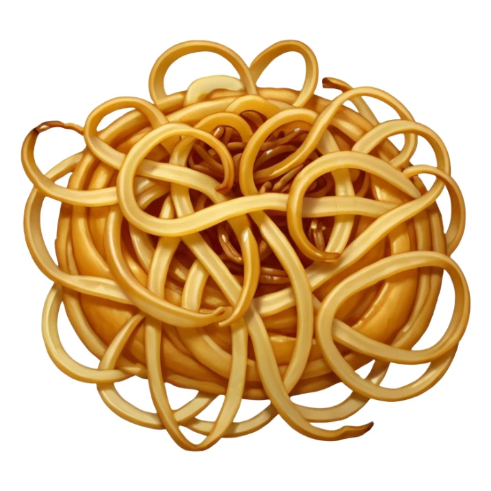 fried onions sticker