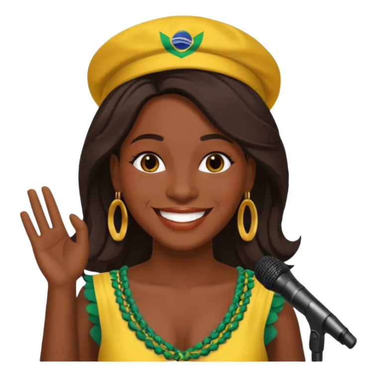 Un emojin de Matue cantor brasileiro sticker