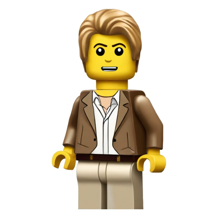 DAVID BOWIE lego full body sticker