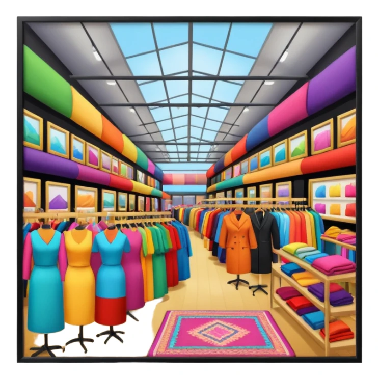 feria de ropa sticker