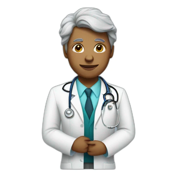 A very strong person with a doctor's license  sticker