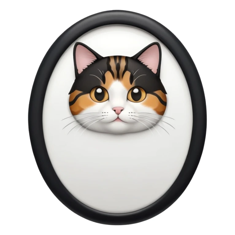 un toilette avec un chat a l interieur sticker