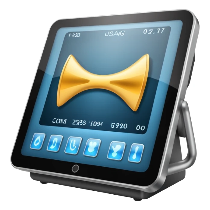 ultrasound machine system - large new more front view large ones sticker