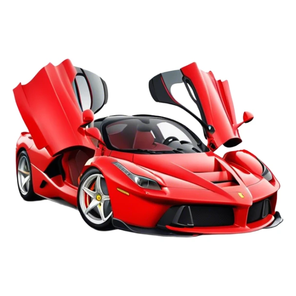 Ferrari LaFerrari - Ferrari (Model Year: 2022) (Iconic colour: Red) sticker