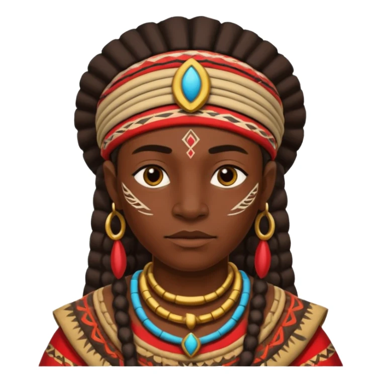 A ancient tribal African sticker