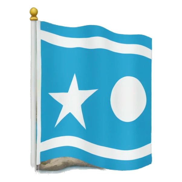 city of mogadishu flag sticker