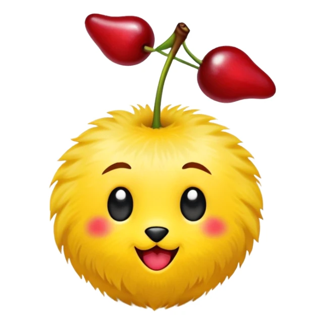 abejita plim plim con cerezas sticker