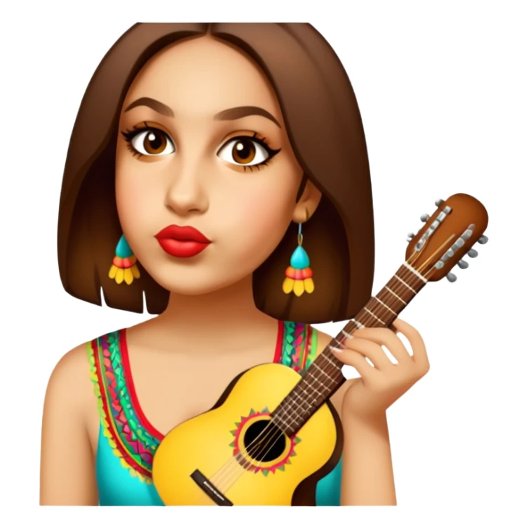 Vibrant Festival Singer sticker