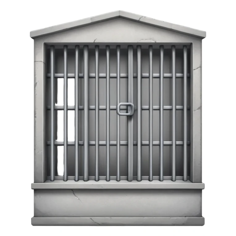 Gevangenis emoji sticker