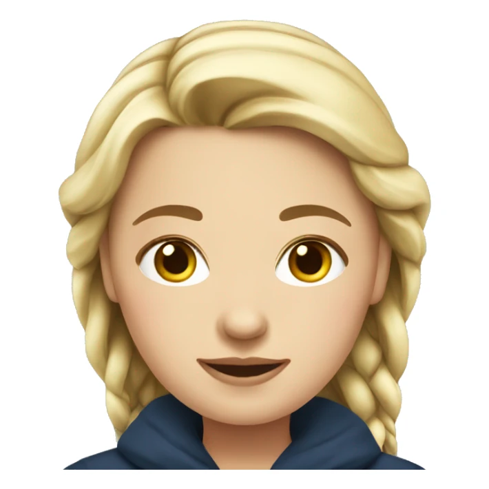 Norwegian female i national dressu sticker