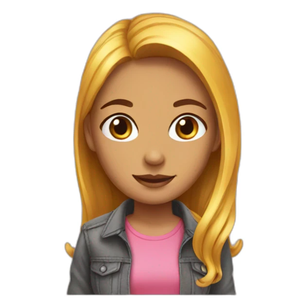 A girl clothes  sticker