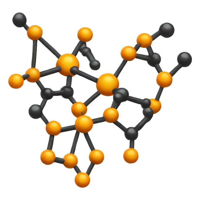 create me an emoji of a molecule compound sticker