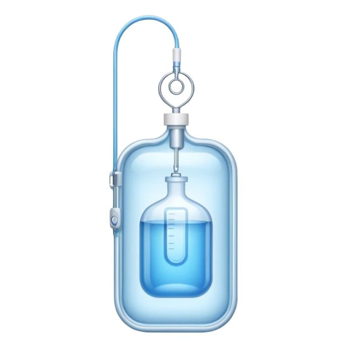 medical IV Bag pain medication sticker