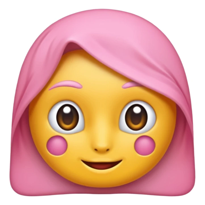 Pembe bir kuyruk İnce İnce sticker