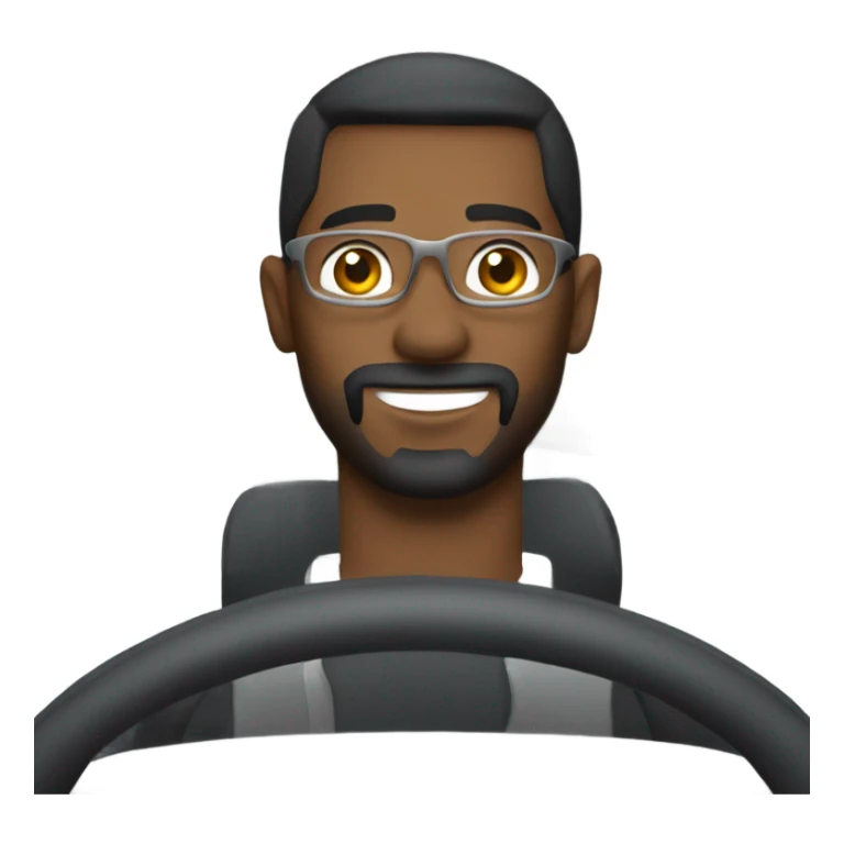 a man in a dodge charger saying learn how to drive sticker