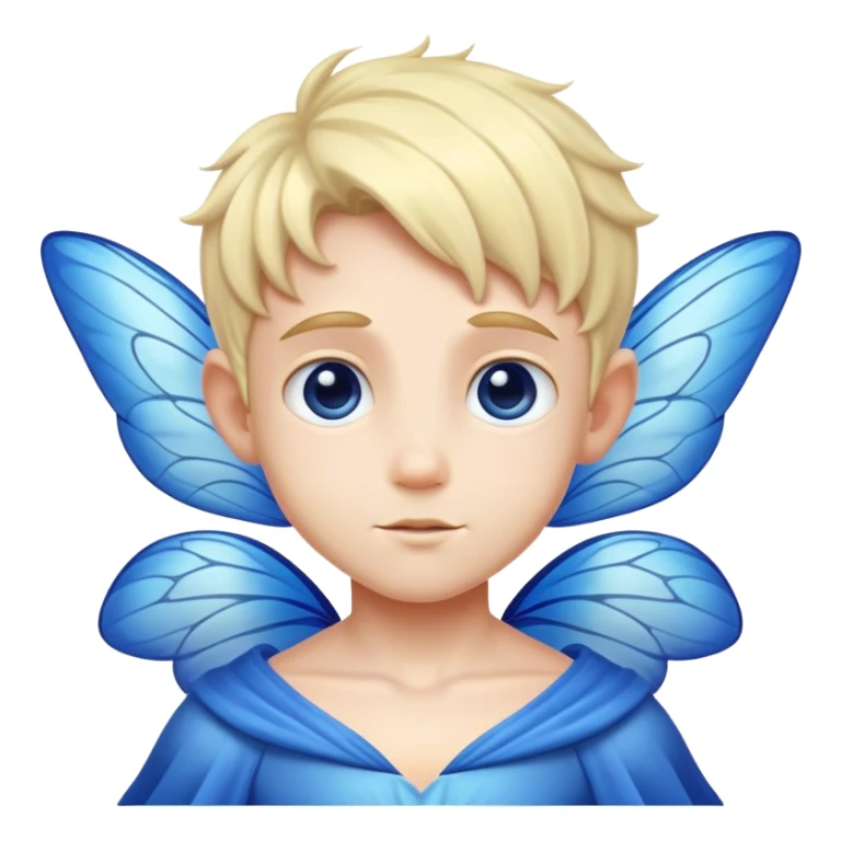 Blue Fairy boy sticker
