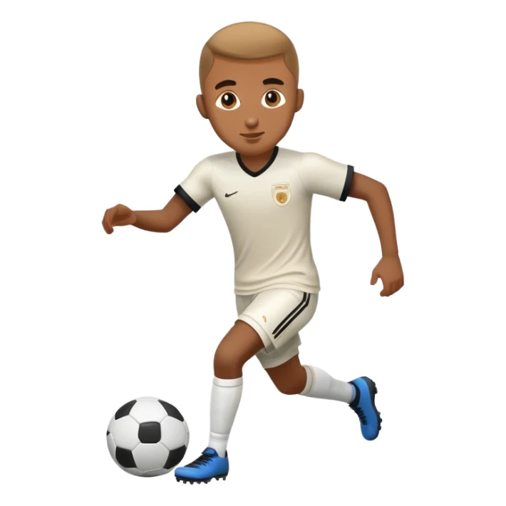 Lamine Yamal dribbling a football sticker