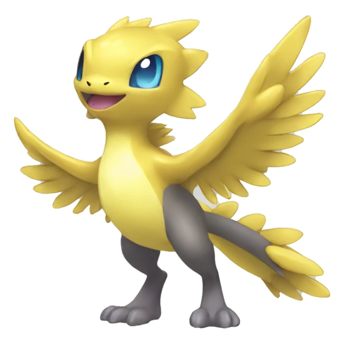 Shiny-Fakemon-Pokémon full body sticker