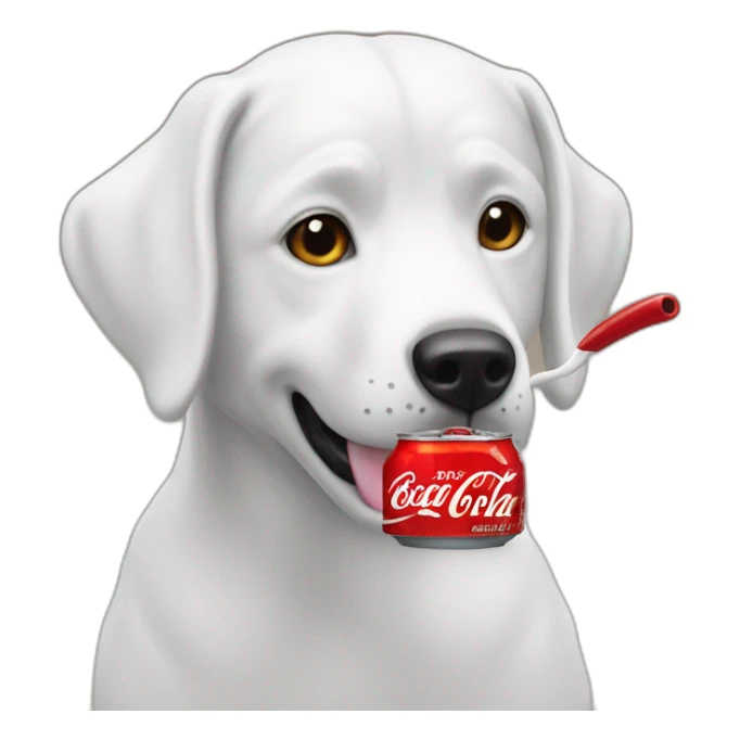 Draceaufeu qui boit du coca cola sticker