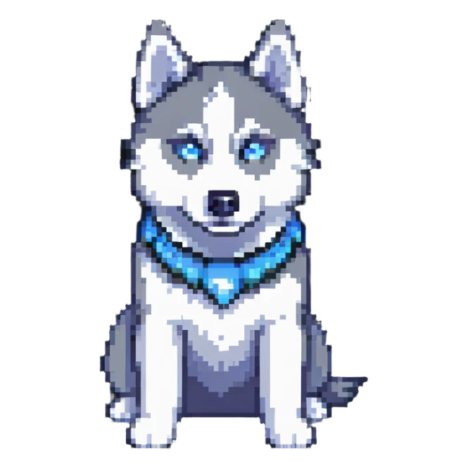 husky sticker