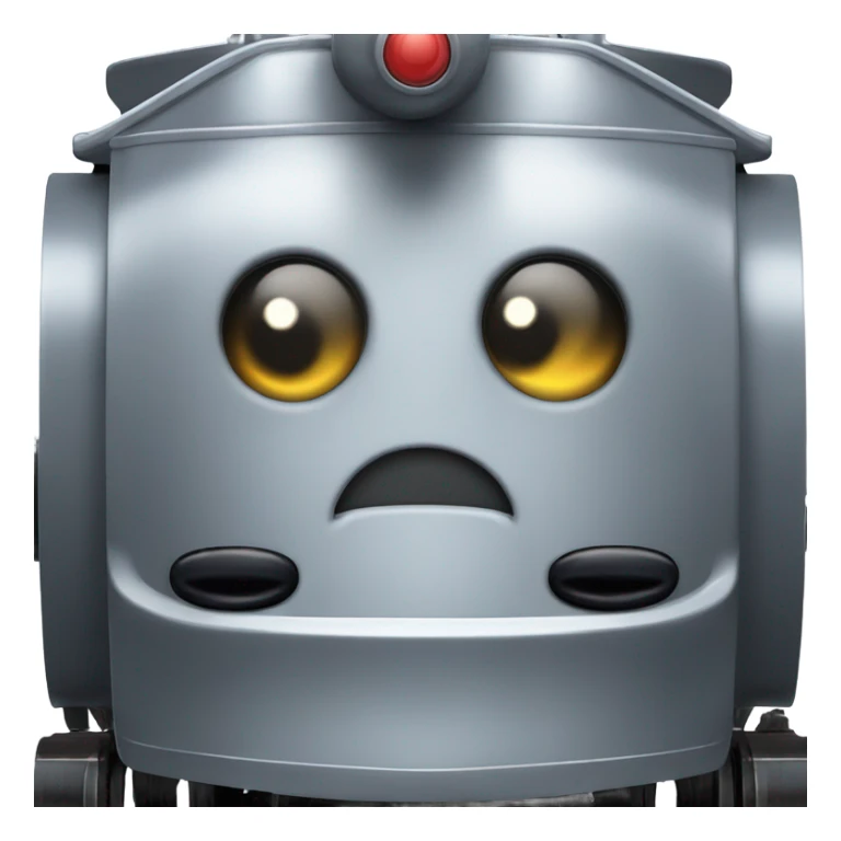 A electric locomotive (With little shiny black Kirby eyes) sticker