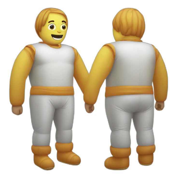 inflatable man sticker