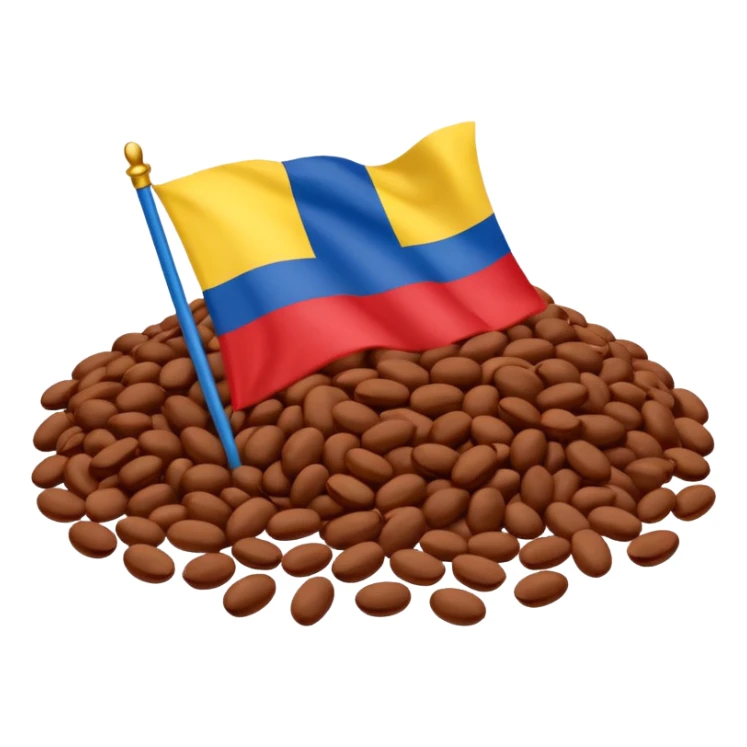no, I need the beans and the colombian flag sticker