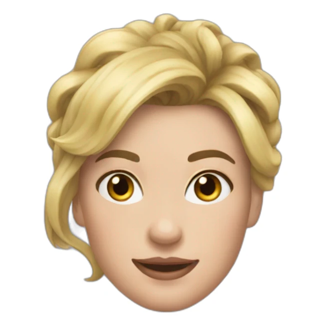 Margot qui fait du horse ball sticker