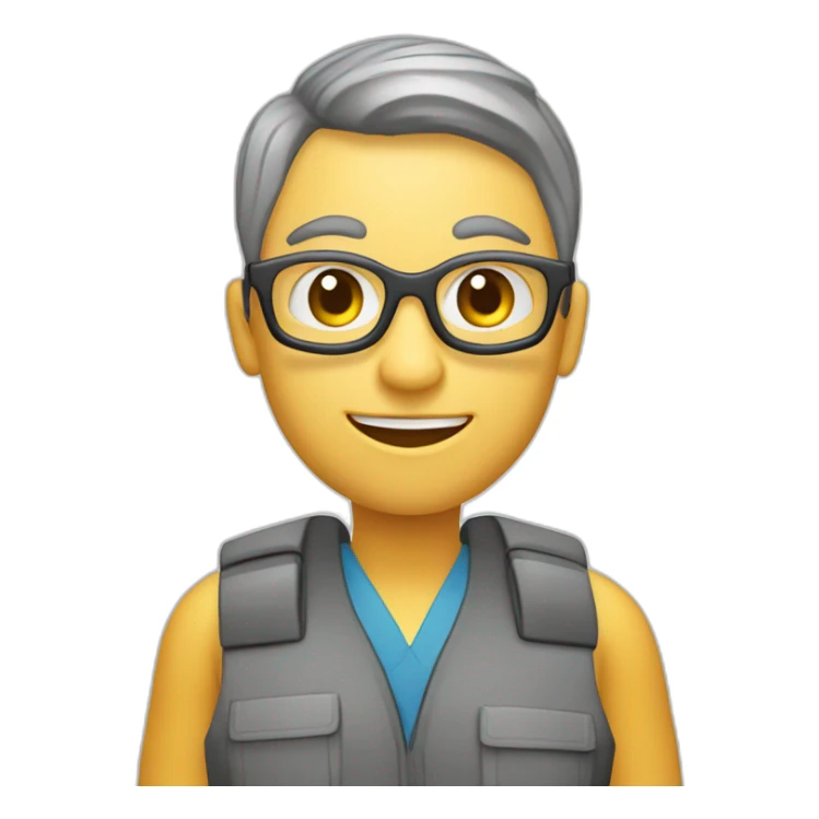 una persona como audior de ISO 9001 sticker