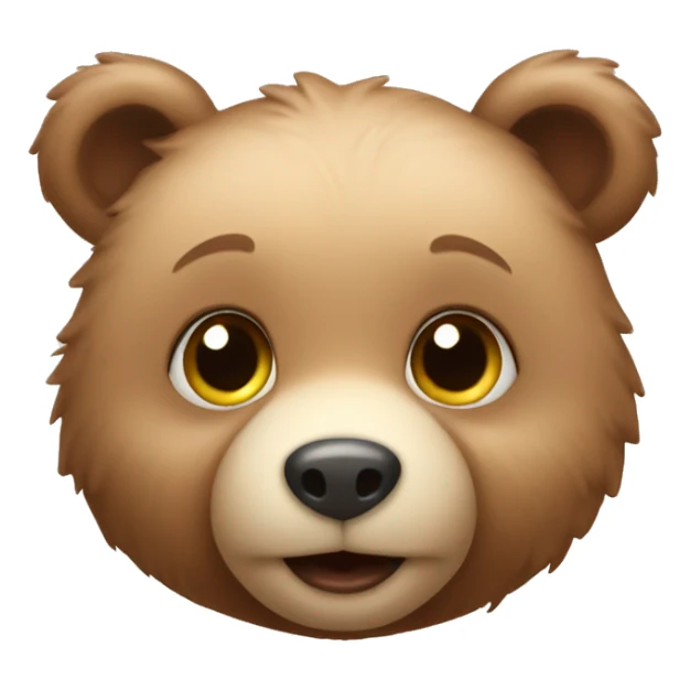 cute baby bear sticker