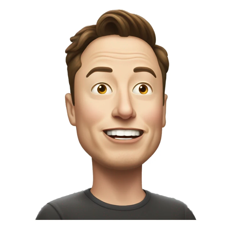 Elon musk farting sticker