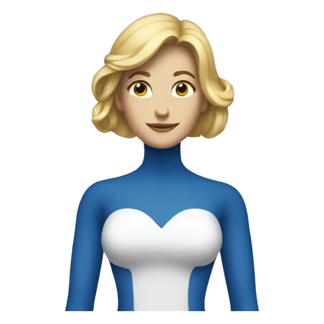 Invisible Woman sticker