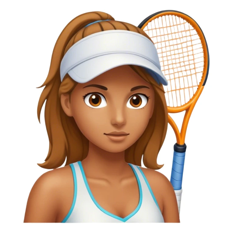 Tennis girl  sticker