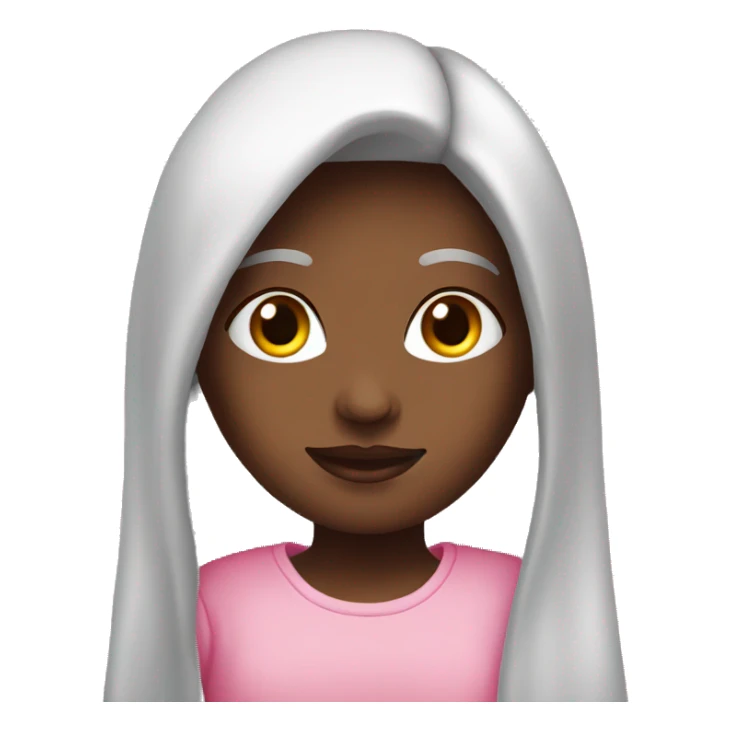 Christian girl pink sticker