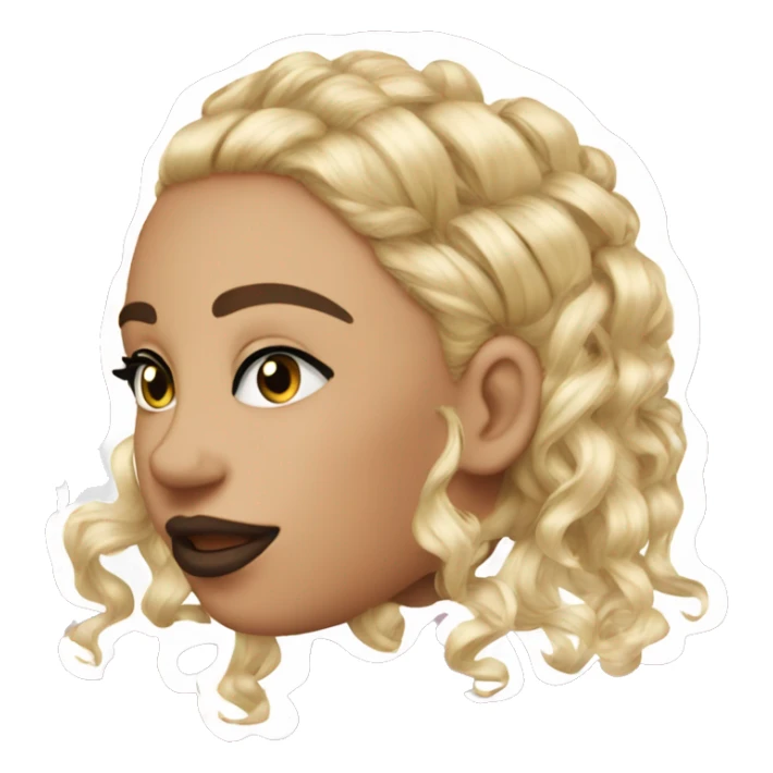 no crease hair clips sticker