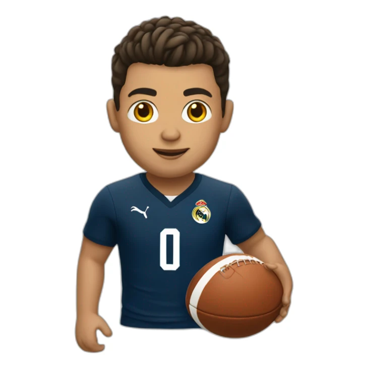 Cristiano playing football  sticker