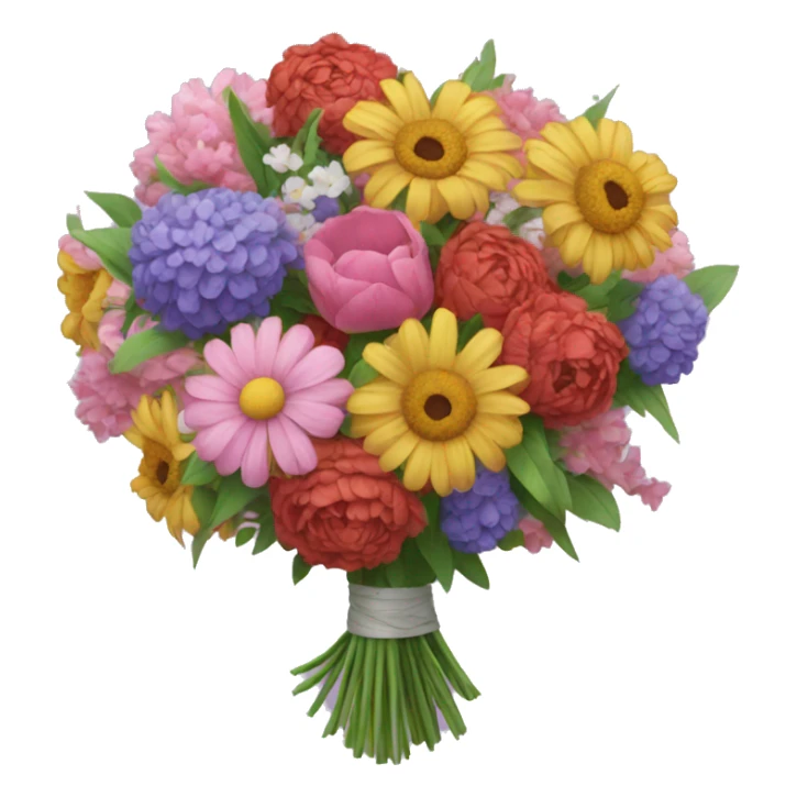 huge bouquet of flowers sticker