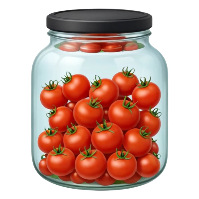 Jar of tomatos sticker