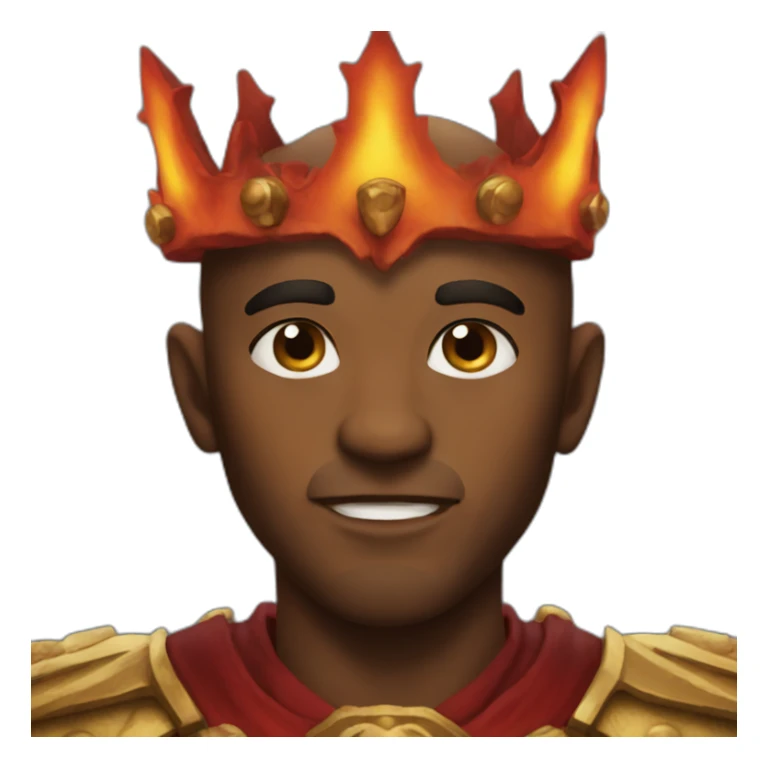 King of demons sticker