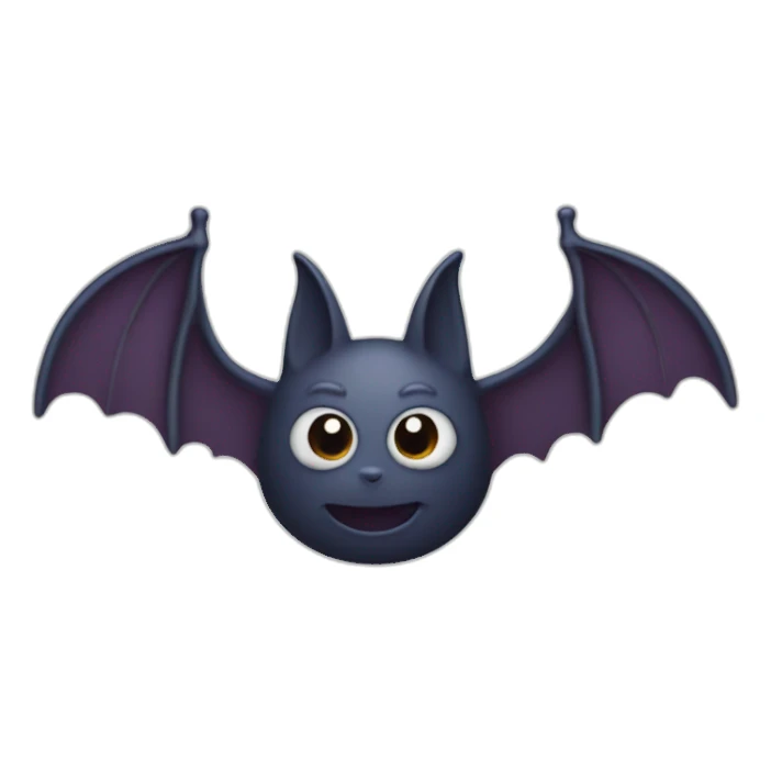 Bat puzzle autism parts colores sticker