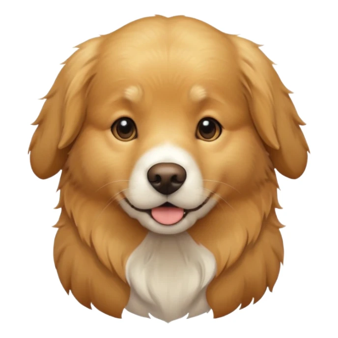 golden retriever dog sticker