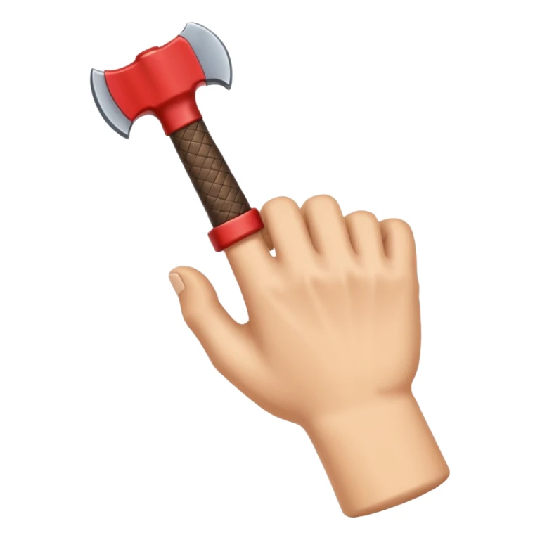 Generate axe em jacks hand sign which is kind of like an “L” made with your thumb, pointer, and middle finger — sticker